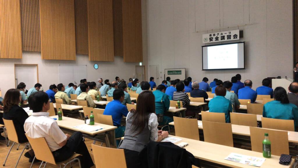 安全運転講習会　森田運送株式会社様