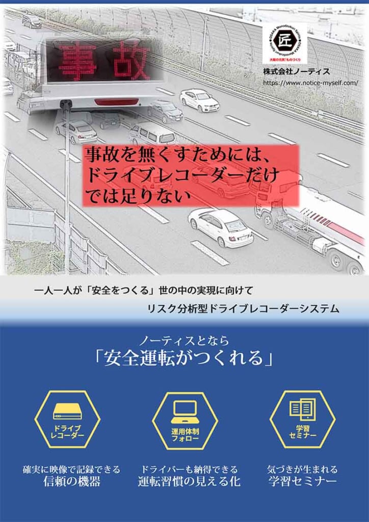 Notice ドラレコ　カタログ