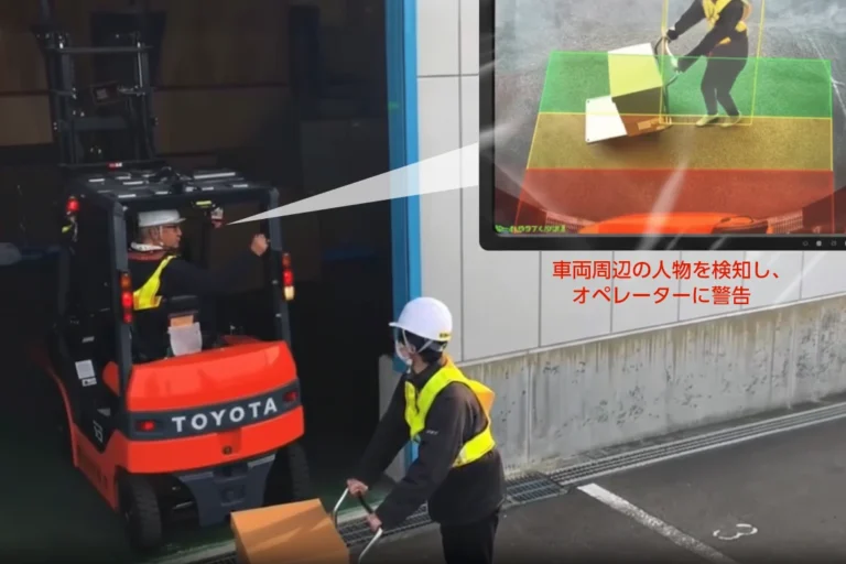 AIカメラ　フォークリフト